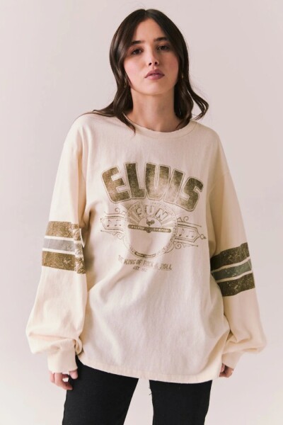 COAST COTTON JERSEY LS DISTRES Crudo