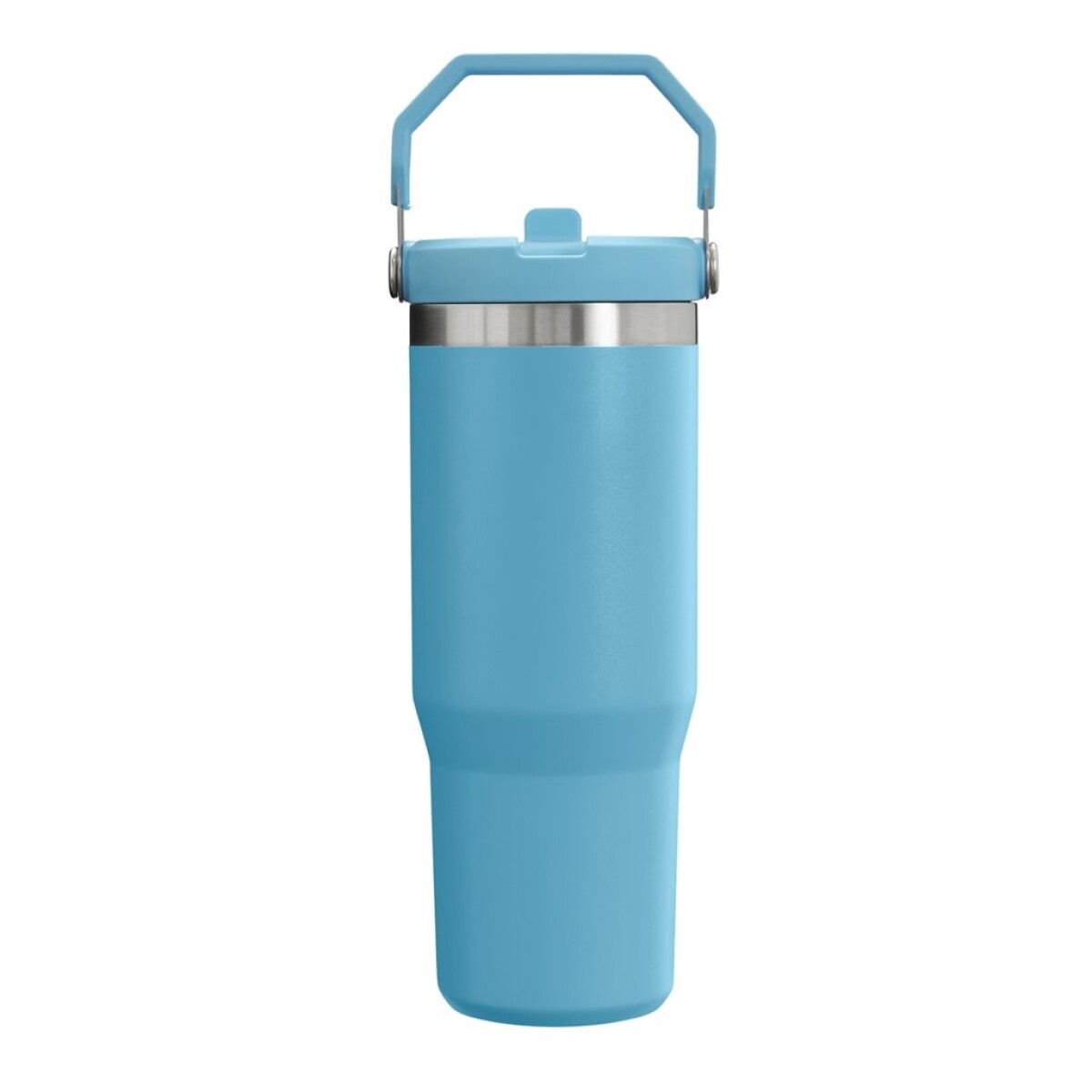 MUG TRAVEL C/PICO TERMICO 900ML ACERO CELESTE 