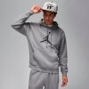 Abrigo Essentials Fleece Baseline Hoodie de Hombre Gris
