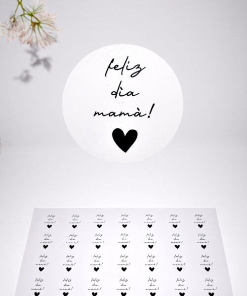Stickers día de la madre plancha DISEÑO 3