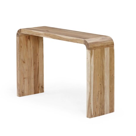 CONSOLA MADERA-ACACIA NATURAL-BEIGE ARCO NATURAL