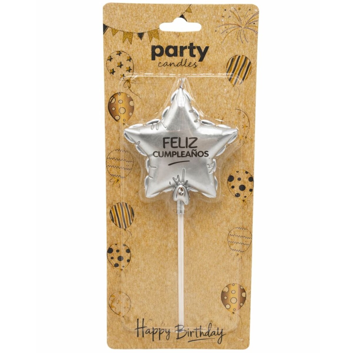 VELA ESTRELLA PARTY CANDLES 