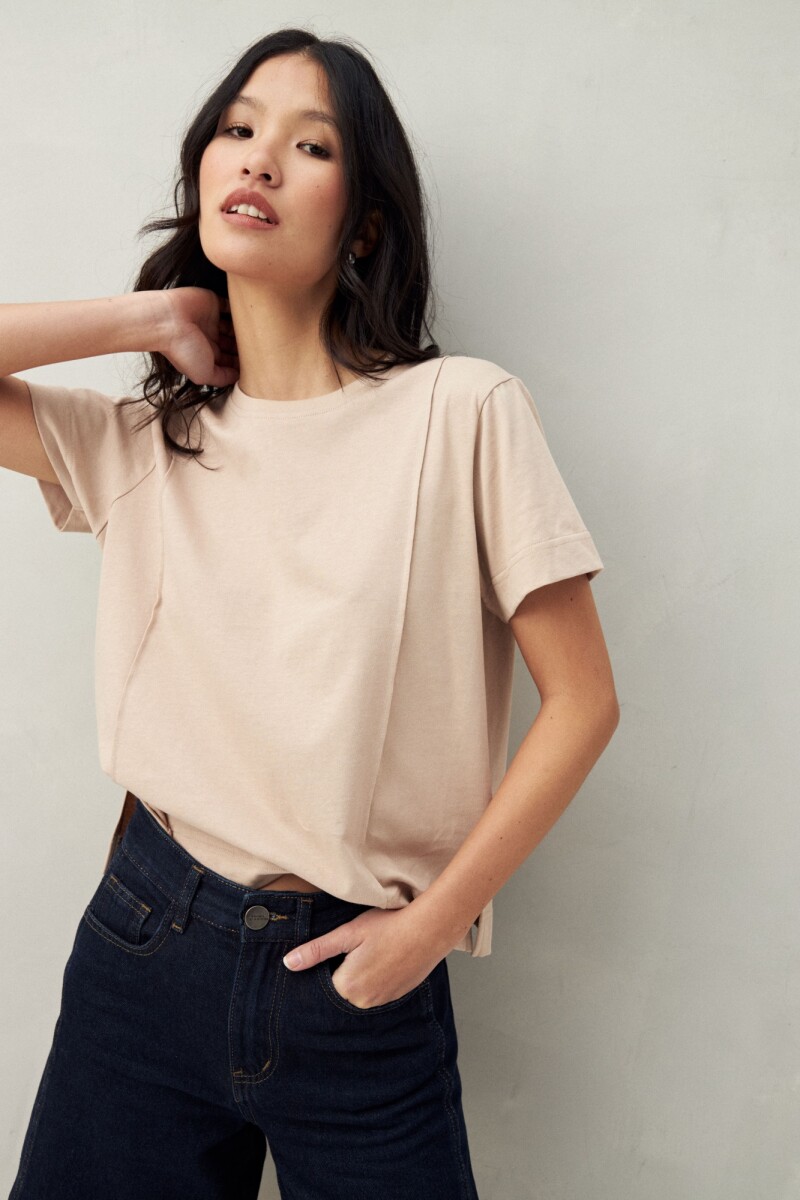 REMERA PADELLA Beige