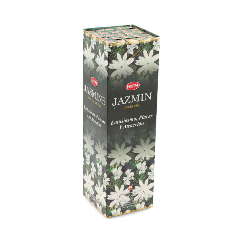 INCIENSO HEM CAJA DE CARBÓN X25 Jazmín