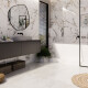 Porcelanato Blanco Mate 60X120Cm Piso Pared GAMAS DE BLANCO