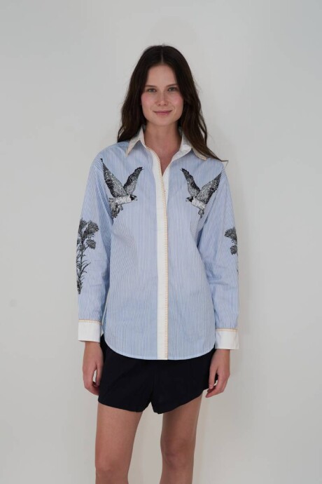 Camisa Mystic Light Blue Camisa Mystic Light Blue