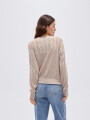 Cardigan Brau Beige