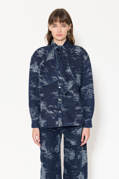 CAMISA COMBAT Azul