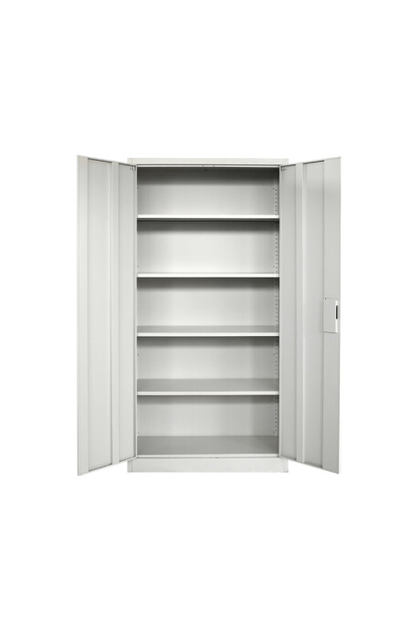Armario Archivador Metálico 4 Estantes 1.90m Puerta Y Llave Armario Archivador Metálico 4 Estantes 1.90m Puerta Y Llave
