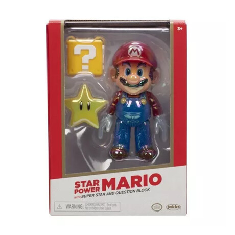 Figura Super Mario - Star Power Mario Figura Super Mario - Star Power Mario