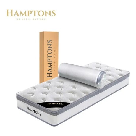 Sommier 1 Plaza Hamptons Rhodium Negro
