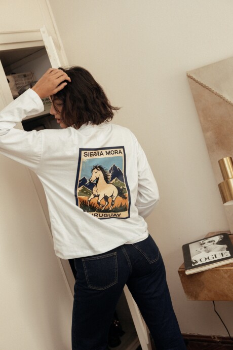 Potra T-shirt Blanco