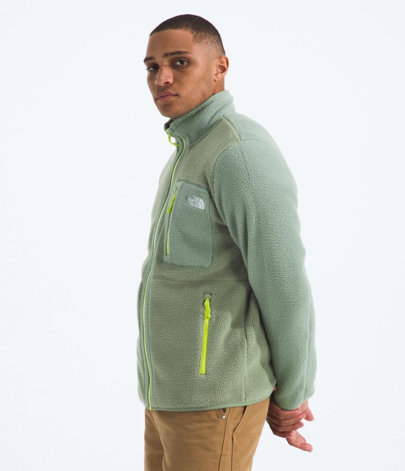 campera Polar Yumiori Full-Zip Bark Mist/slate Moss/fi