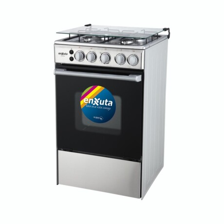 COCINA ENXUTA CENX9504 Cocina Multigas ENXUTA CENX9504I Cuatro Hornallas Acero Inoxidable