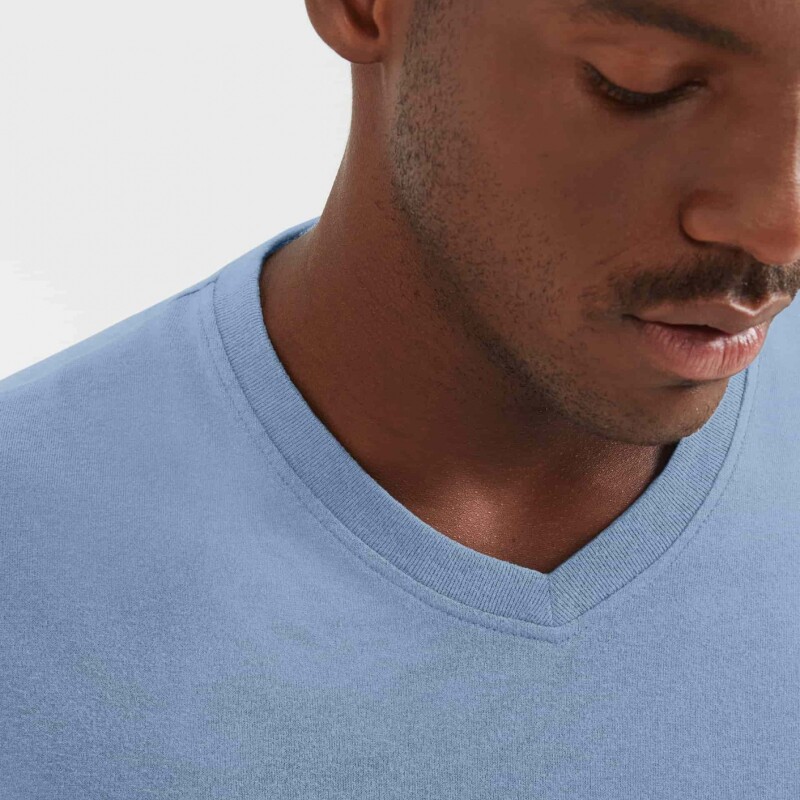 CAMISETA MM MASC AZUL MEDIO