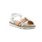 Angus Sandalia Niña Tira Ancha C/ Pulsera Y Detalle Pez Blanco