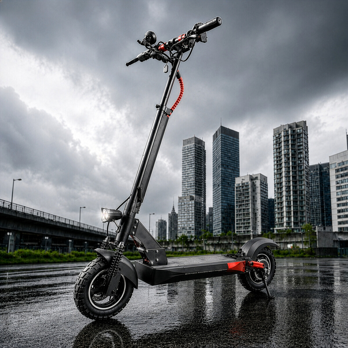 Monopatin Electrico Scooter Pro Gogreen Silence R10 30Km/h - Variante Color Negro 