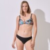 Bikini Print NEGRO/MULTI