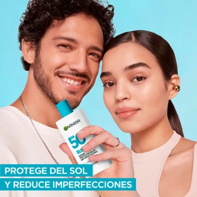 Serum Protector Solar Garnier Anti-Imperfecciones FPS50 40ml Serum Protector Solar Garnier Anti-Imperfecciones FPS50 40ml
