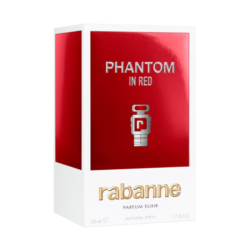 Perfume Rabanne Phantom In Red EDP 100ml Para Hombre Aroma Amaderado Perfume Rabanne Phantom In Red EDP 100ml Para Hombre Aroma Amaderado