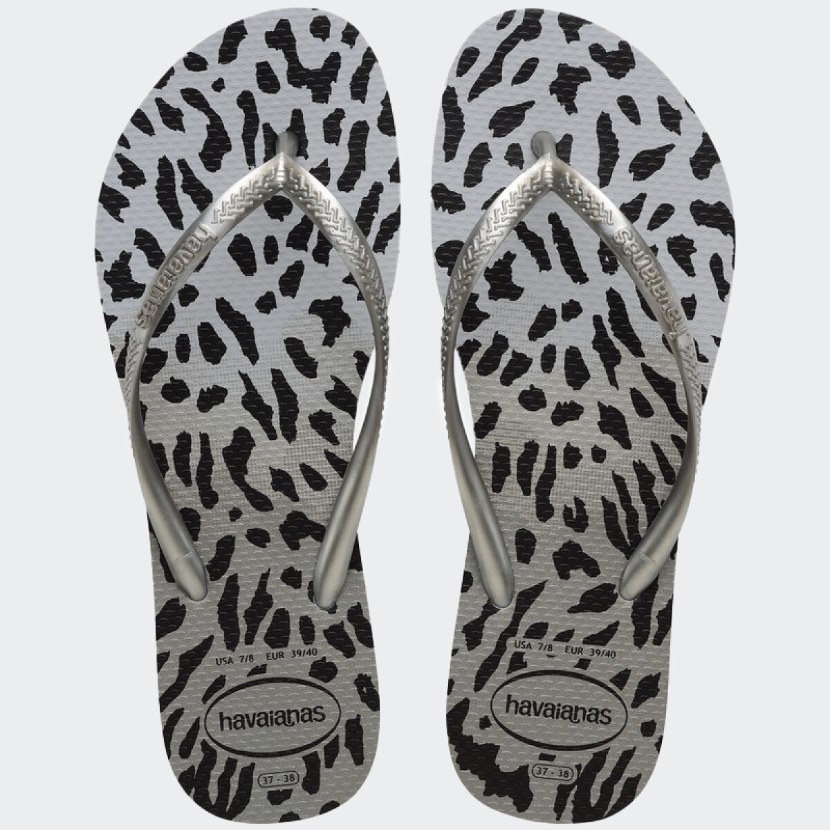Ojotas Havaianas Slim Animals - Gris 