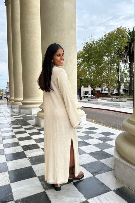 Vestido Taviju Beige