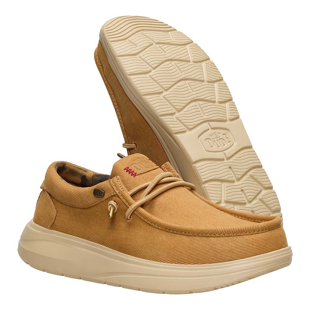 Wally COMF Worn Twill Hombre Bone Brown/Olive Grey