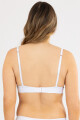 Soutien triangulo preformado cotton copa b Blanco