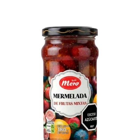 MERMELADA MERO (03) MIX DE FRUTAS 380g (VIDRIO) MERMELADA MERO (03) MIX DE FRUTAS 380g (VIDRIO)