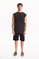 Bermuda De Gabardina Echo Negro