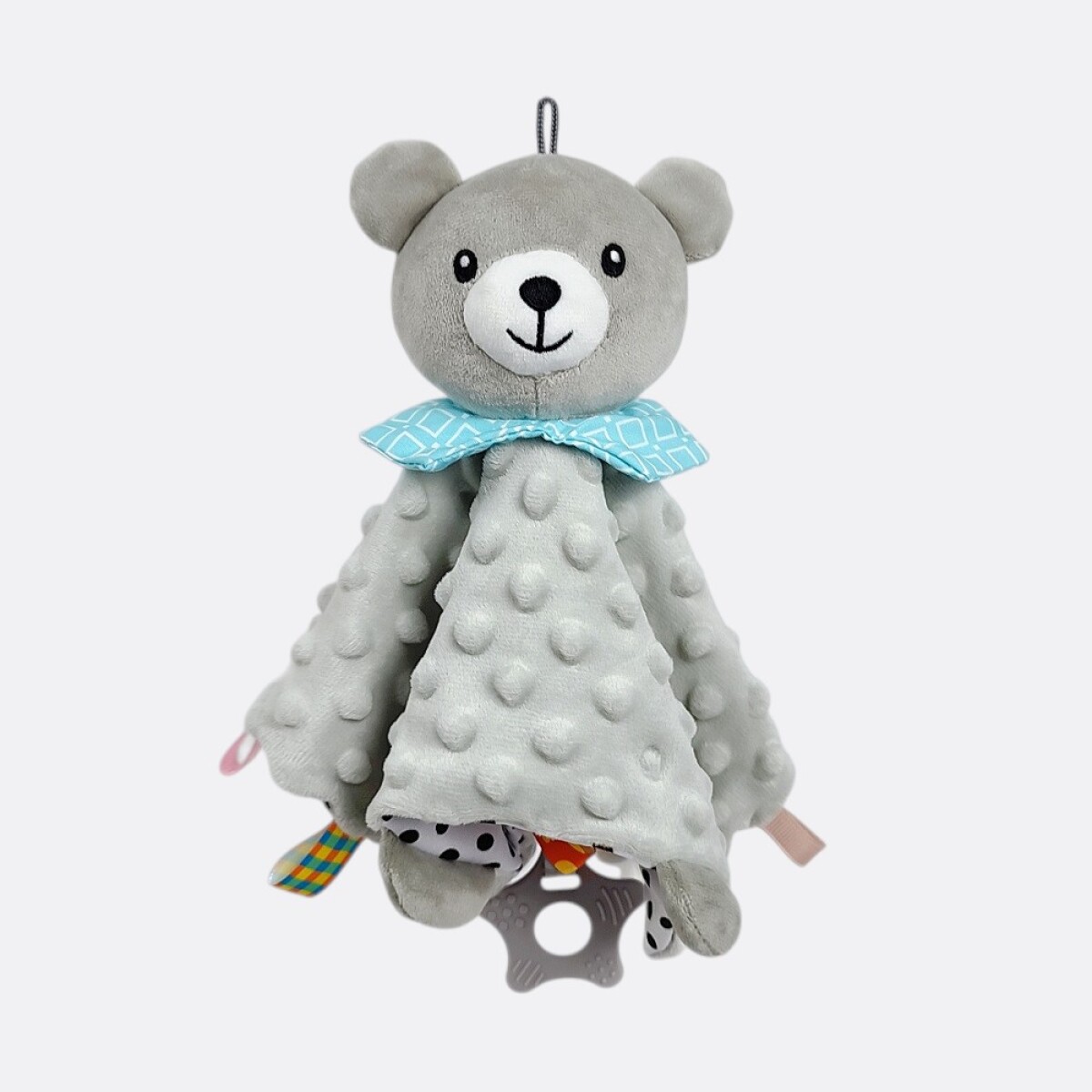 Peluche Apego De Bebé Animales Tiernos - Oso Gris 