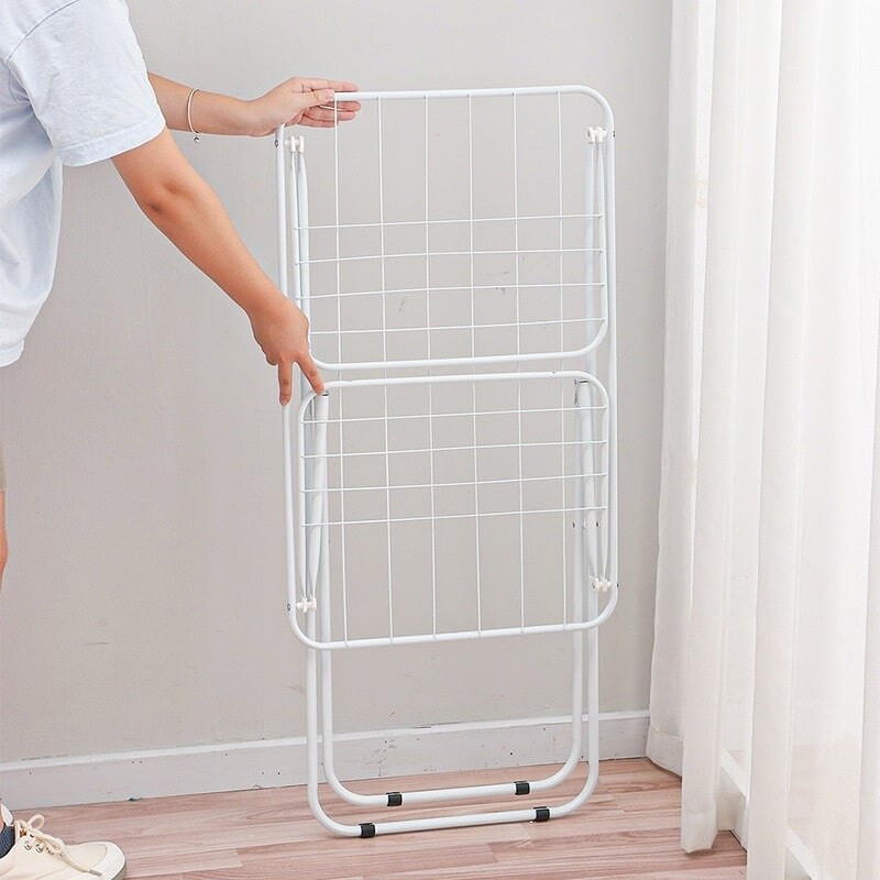 Tendedero para secar ropa de pie plegable 144cm Tendedero para secar ropa de pie plegable 144cm