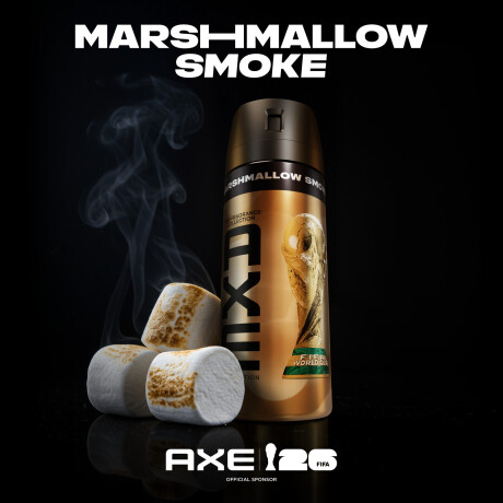Desodorante en Aerosol AXE FIFA Marshmallow Smoke 150ml Desodorante en Aerosol AXE FIFA Marshmallow Smoke 150ml