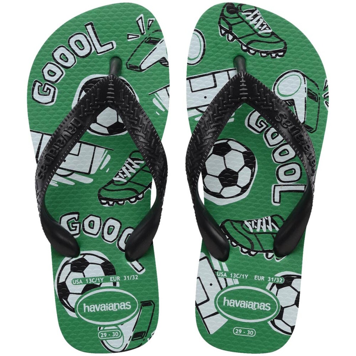 Sandalias Havaianas Kids Athletic Niños - Verde 