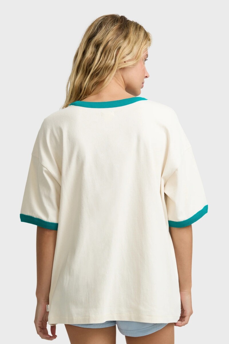 REMERA GO WEST RINGER SS TEE 6-beige