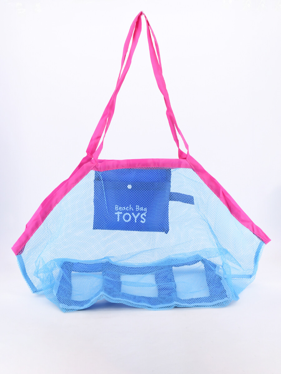 BOLSO DE PLAYA TOYS - AZUL 