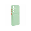 Protector Samsung Galaxy S24 Plus con porta tarjeta color verde Protector Samsung Galaxy S24 Plus Con Porta Tarjeta Color Verde