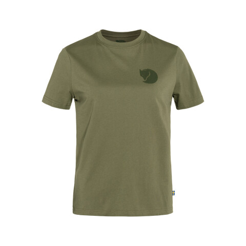 Fox Boxy Logo Tee W - Mujer Green