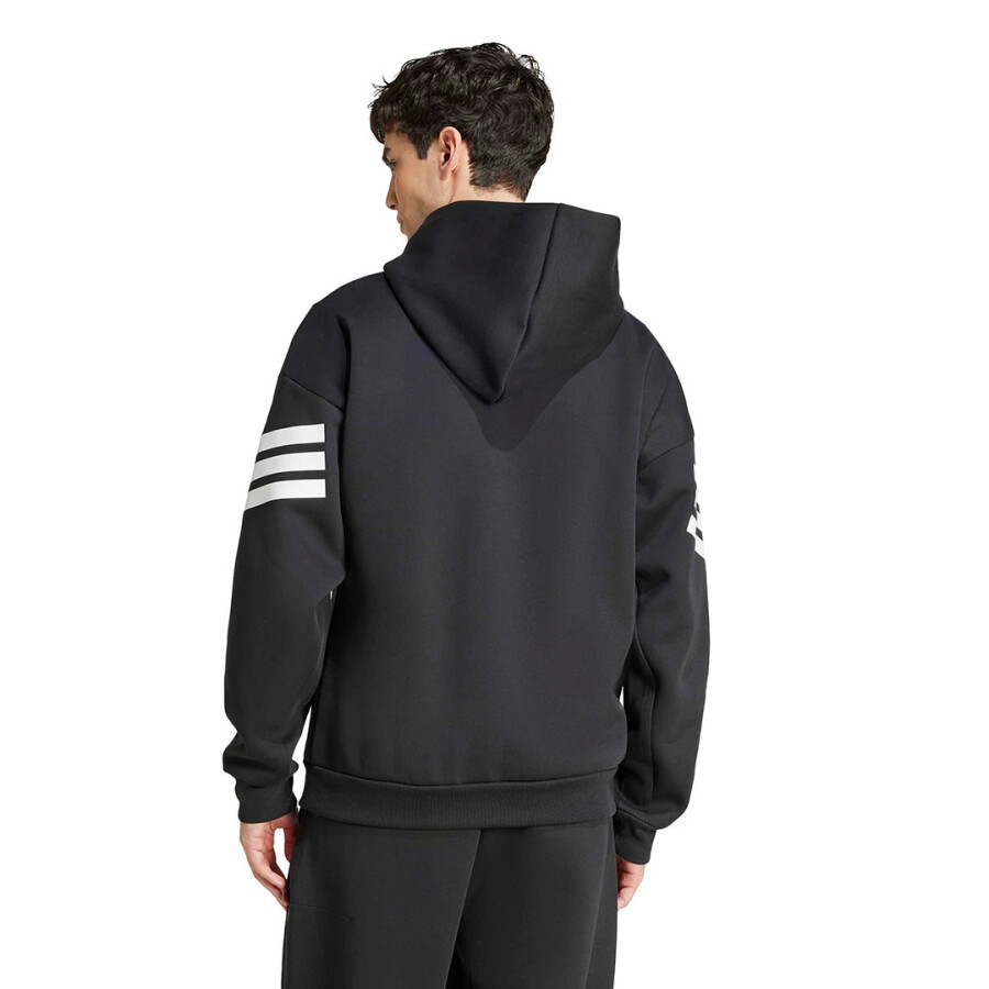 Canguro de Hombre Adidas M Fi 3S Hd Negro