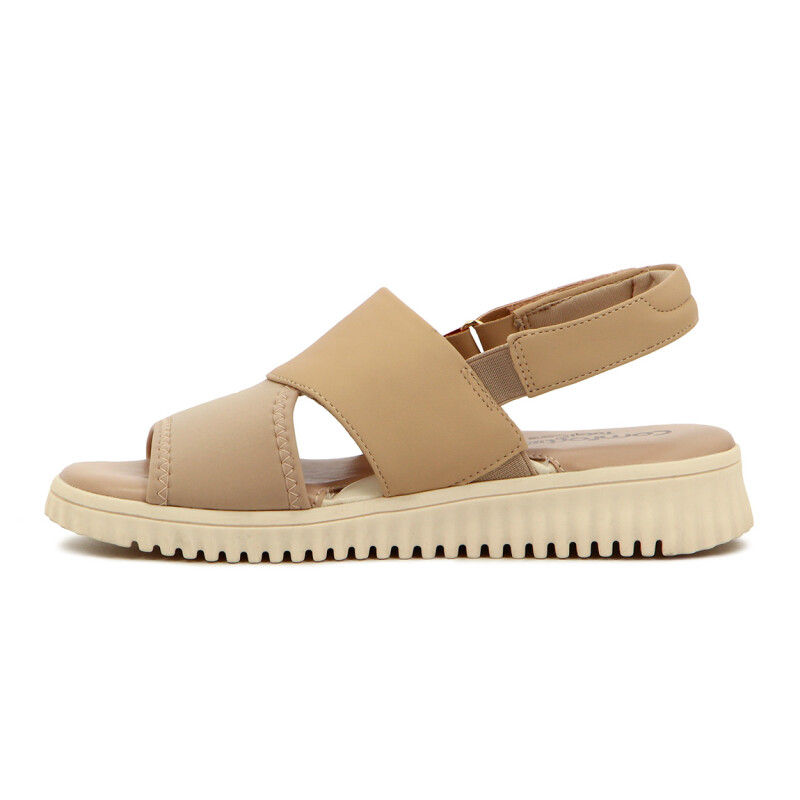 Sandalias Mujer Comfortflex Almendra