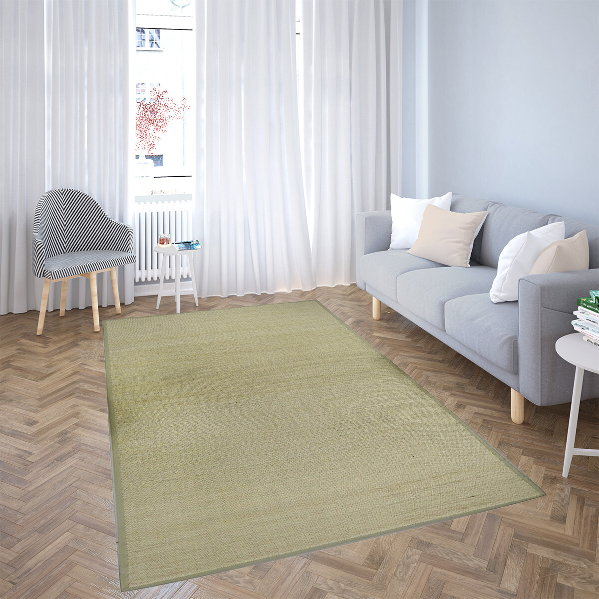 Alfombra de Bambú Home Class 60cm x 120cm - NATURAL 