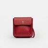 Mini Bag Liana En Cuero Graneado Rojo