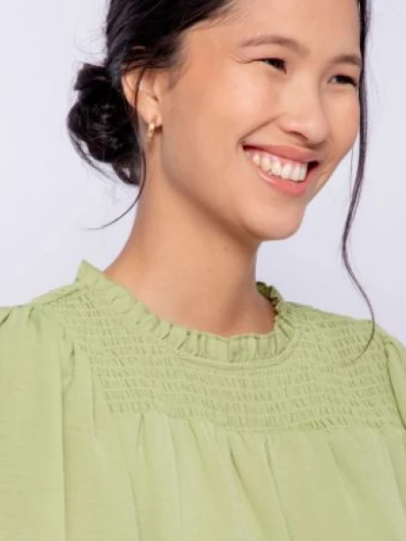 BLUZA DANIEL CASSIN SLINKY VERDE