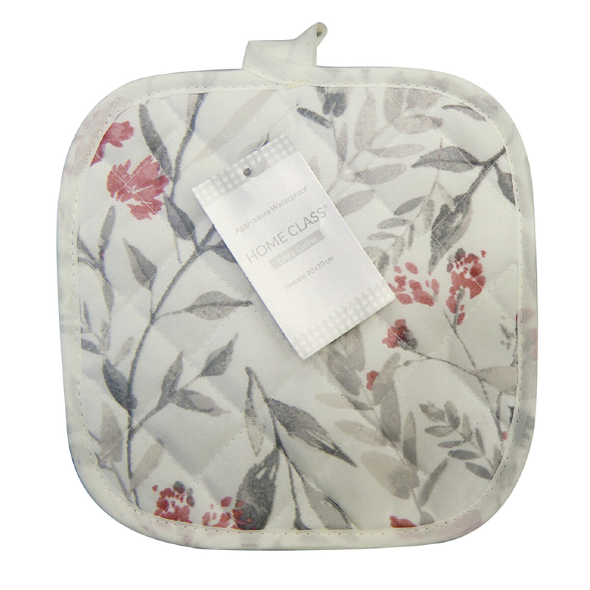 Agarradera Impermeable Home Class 20 cm x 20 cm - 3573 FLOR ROSA 