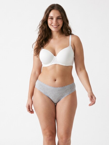 VEDETINA BARMA PACK X2 GRIS MELANGE M