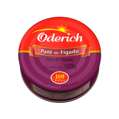Paté ODERICH 100g Higado