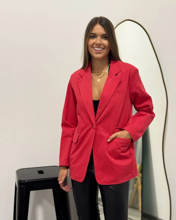 Blazer Sofia rojo