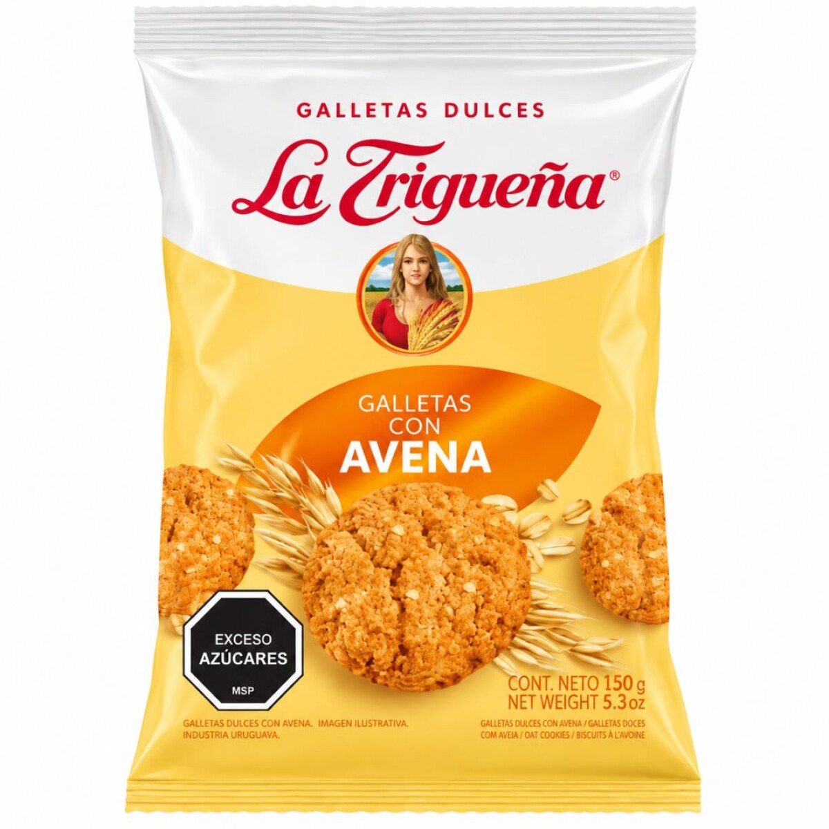GALLETA DULCE LA TRIGUEÑA 150G AVENA 
