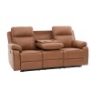Reclinable Apollo 3 Cuerpos Marron Reclinable Apollo 3 Cuerpos Marron