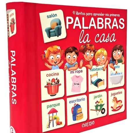 9 LIBRITOS PARA APRENDER MIS PRIMERAS PALABRAS - LA CASA 9 LIBRITOS PARA APRENDER MIS PRIMERAS PALABRAS - LA CASA